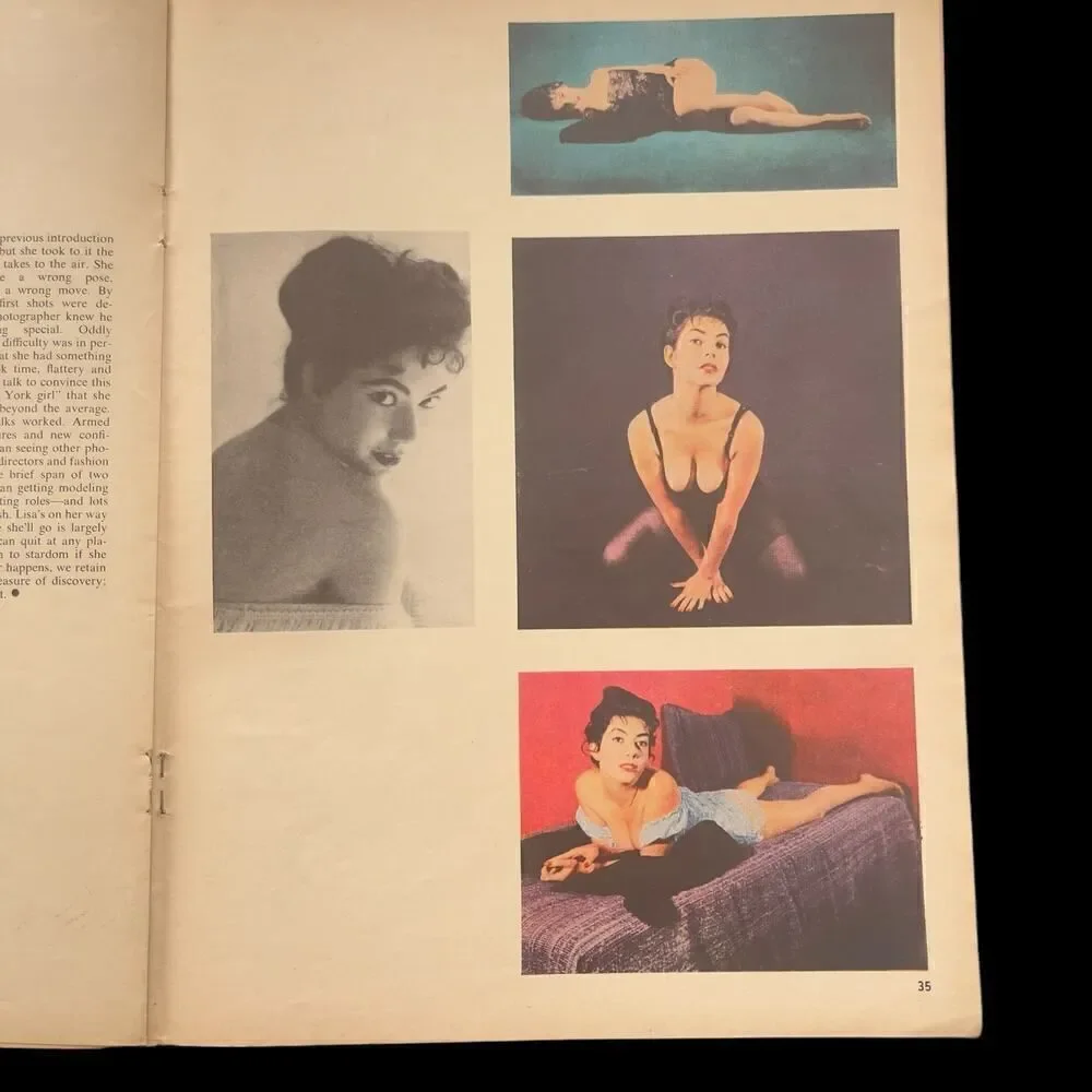Vintage June 1958 Escapade Magazine: Nelson Algren, Washington DC Cheesecake